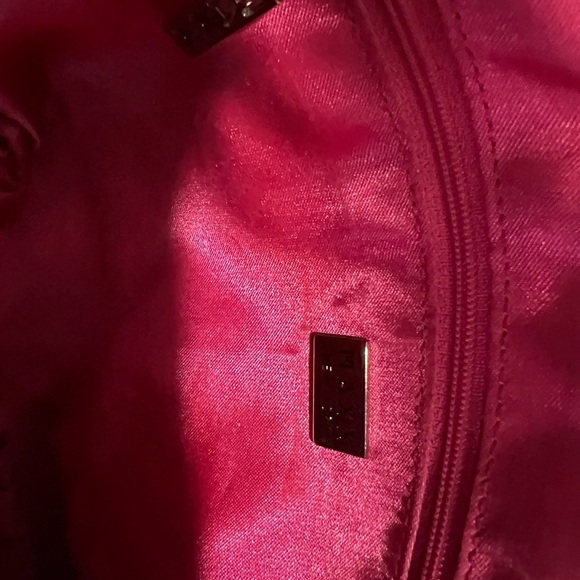 Maxx New York Black Leather Shoulder Bag Y2K style - Picture 6 of 6